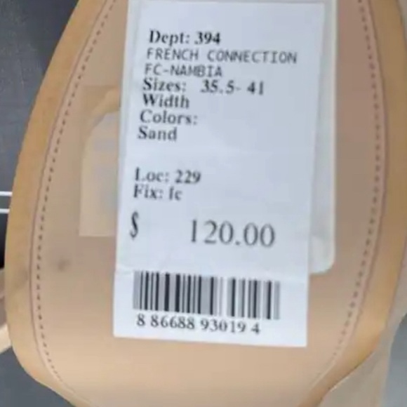 French connection Platform Pump - Picture 8 of 8